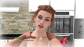 Oh, karthik is fucking riley in his dream with blowjob and footjob!