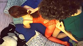 lena moans loudly during hardcore deepthroat and big cock fucking