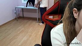 my step sister, come home to fuck that stranger while i study?