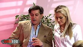 five big tit sluts share one cock