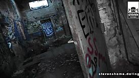 megan venturi’s tight pussy gets wrecked outdoors. stevenshame dating leaves her cum-glazed.