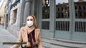 big natural tits milf dominno gives oral and gets creampie quickie