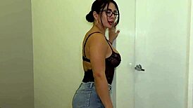 i caught my boyfriend’s cuckold watching me with step mother-in-law naty delgado and silvana lee