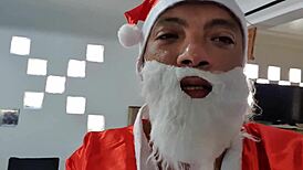 Paty Bumbum Enjoys Christmas With Big Ass Fetish!