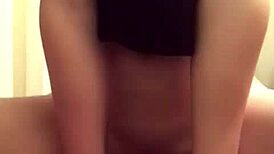 Cutie whispers dirty talk while masturbating for daddy