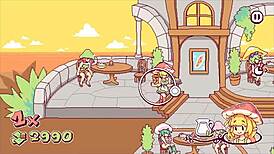 Happy Customer Flashes Boobs for More Cumshot in Futa Hentai!