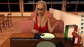 Aby, suck Alex's cock in the car and swallow every drop?