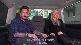 takevan blonde trades her virginity on the street to van guys