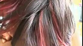 Amateur teen babe endures intense deep anal creampie fucking