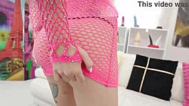 Pee-loving Lucy Mendez takes hard pounding in wild orgy