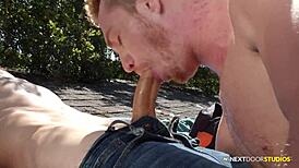 Donte Thick Fucks Hot Ginger on Rooftop