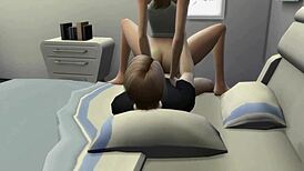 trial ends in FUCK in the bath with alien monster