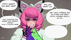 pov challenge overcome with big tits