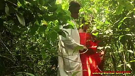 OMG! Ebony Teen 18+ Housewife Bangs Reverend Father!