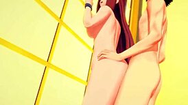 kushina uzumaki gets creampied in hentai 3d animation