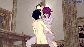 Eula, Rosaria, Venti Slam Hard in Genshin Impact Hentai!