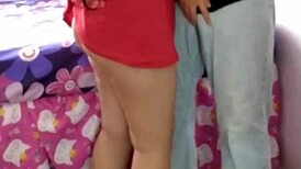 Brother fucks sister secretly at home