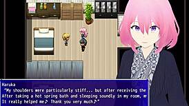 Bold cuckold play embraces her lust with masturbation, blowjob, and toy fingering in anime hentai style.