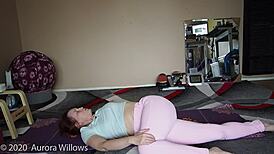 Yoga Lesson Turns Into Sensual Wife Play