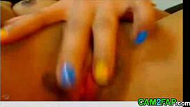 Asian Webcam Anal Finger and Pussy Fingering Assfucking