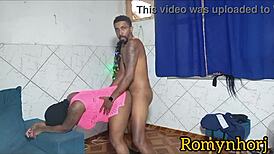 Helping friend mount tree led to porn film with cum in mouth