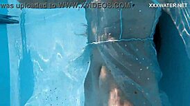 i hot chick lana swims nude underwater horny babe for you guys