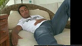 Look at this Young Stud Showing Off His Massive 25cm Cock!