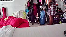 Recording A Video For My Husband At Work