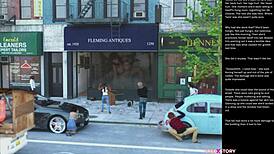 big apple small gesture unfolds in episode 5 of 3d cartoon sex