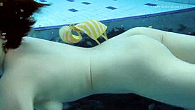 hey lada poleshuk, showing big tits underwater with short hair?