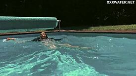 i hot chick lana swims nude underwater horny babe for you guys