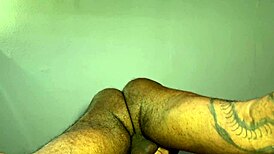I take 21cm cock deep inside. Interracial bareback action.