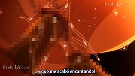 tsundero anime character in group orgy hardcore action