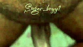 Wow, Ebony Girl Takes BBC Deep Inside Her Cute Pussy!