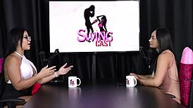 edna samara wants gangbang after swinging with two men!