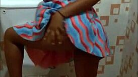 real africans - amateur couple doggystyle pounding after shower