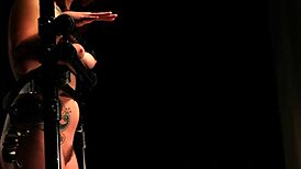 Watch this redhead lesbian sub get spanked in bdsm bondage?