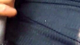 Sloppy blowjob and deepthroat on big black cock in Atlanta POV