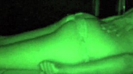 Female massage client gets pussy eaten in hidden cam handjob