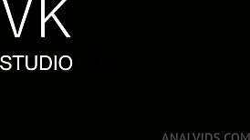 Amanda Clarke, roller girl, takes balls deep anal and cum on face VK068