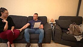 pretty pawg at interview gets anal