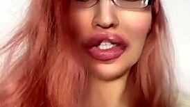 Happy valentines day, loser. now follow my jerk off instructions as your goddess in glasses.