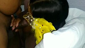 Ebony Woman Gets Pussy Pounded