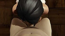 hentai 3d animation of a mom facing school challenges