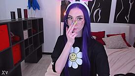 Webcam session with shemale performer