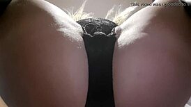 Blonde mistress gives BDSM jerk off instructions