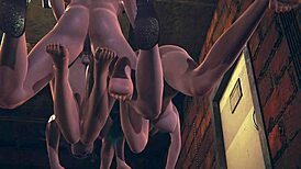 My Hero Academia Hentai Threesome With Froppy And Momo