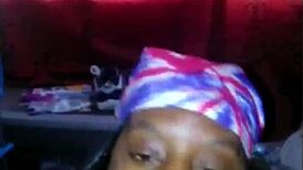 Sloppy blowjob and deepthroat on big black cock in Atlanta POV