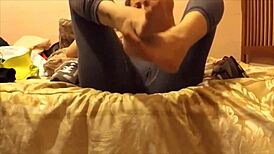 Smell My Super Smelly Feet and Pantyhose