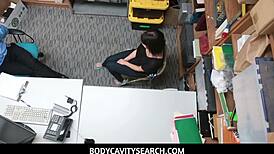 Hot Thief Penelope Reed Makes Deal With Security Officer